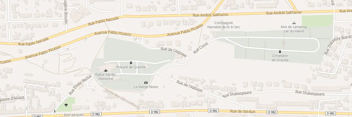 Plan du 73 Rue de l’Abbaye au Havre