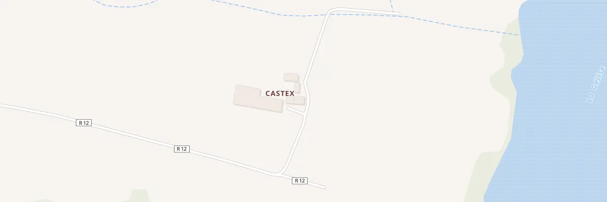 Plan du 5218 Castex à Lupiac
