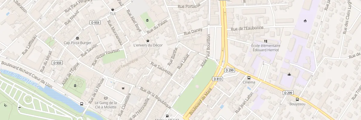 Plan du 89 Rue Labat à Marmande