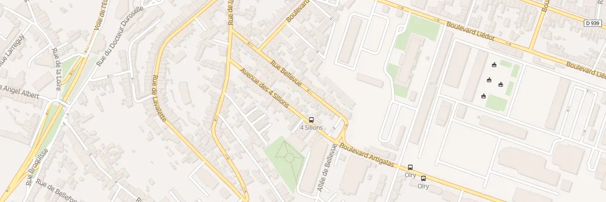 Plan du 49 Rue Bellevue à Angoulême
