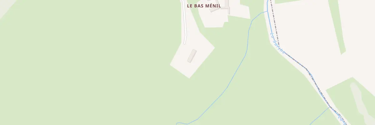 Plan du 142 Le Bas-Menil à Semallé
