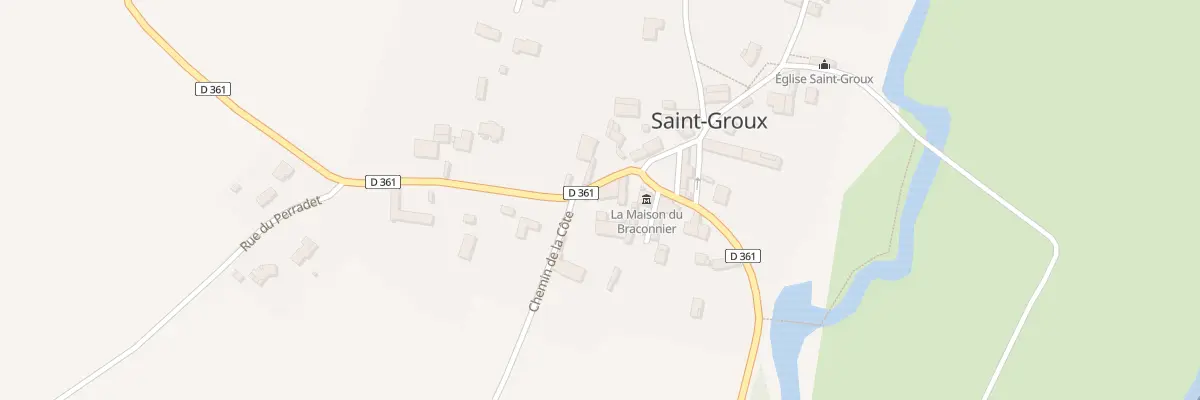 Plan du 1 Rue des Ormes à Saint-Groux