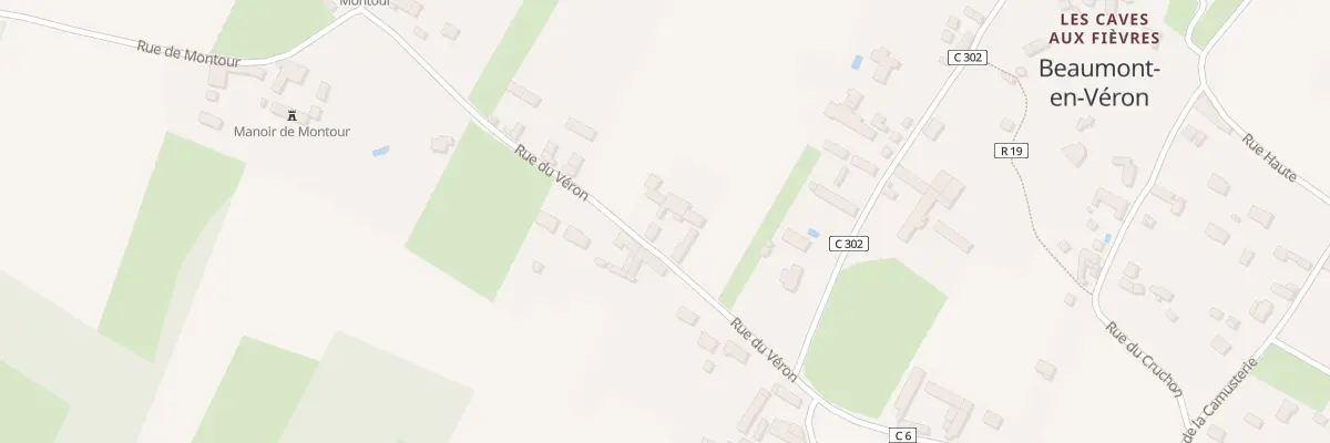 Plan du 123 Rue du Véron à Beaumont-en-Véron