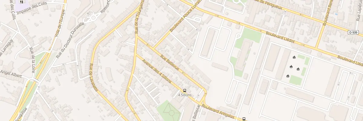 Plan du 42B Rue Bellevue à Angoulême