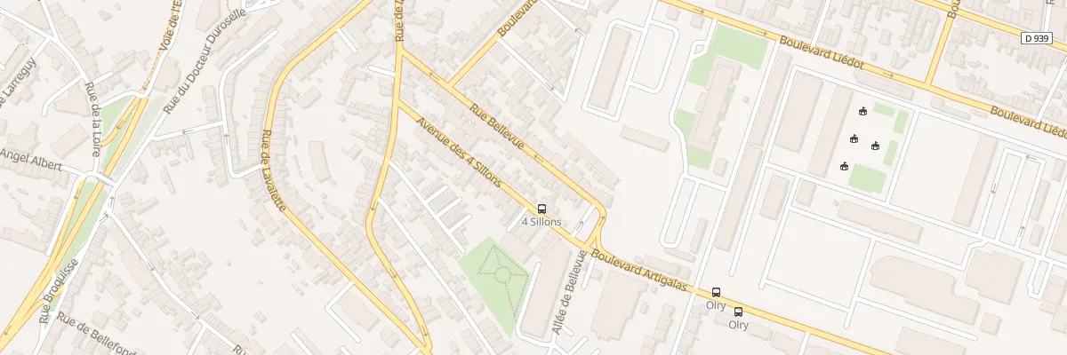 Plan du 51 Rue Bellevue à Angoulême