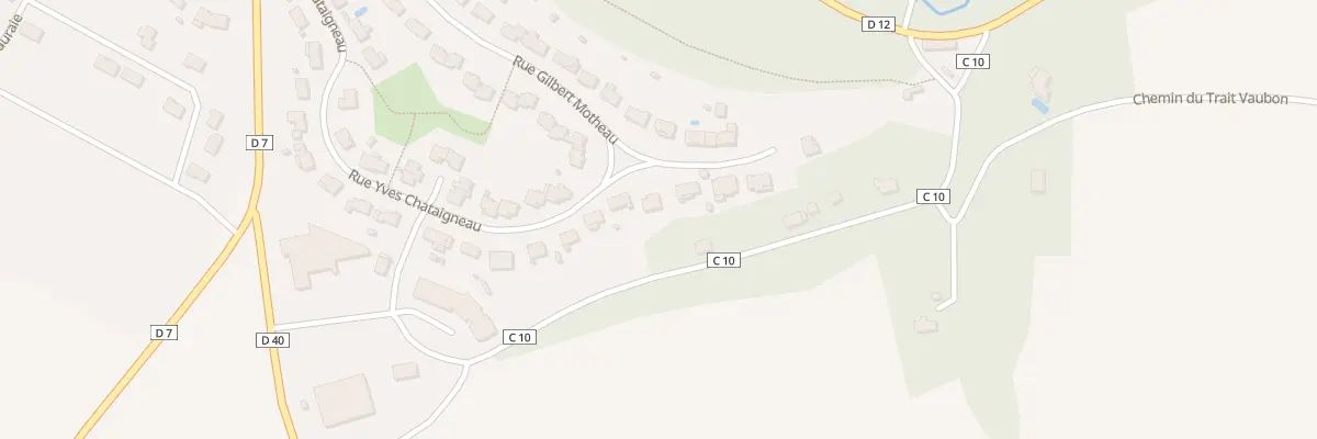 Plan du 34 Rue Gilbert Motheau à Vouillé