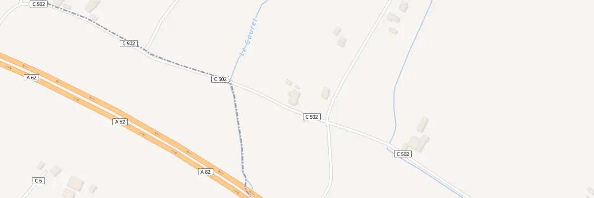 Plan du 159 Les Religieuses à Caumont-sur-Garonne