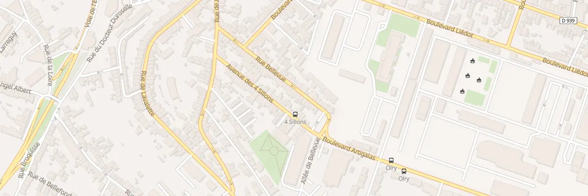 Plan du 53 Rue Bellevue à Angoulême
