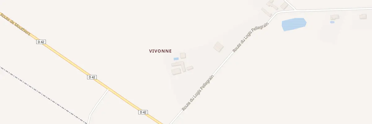 Plan du 258 Rte du Logis du Pellegrain à Fouquebrune
