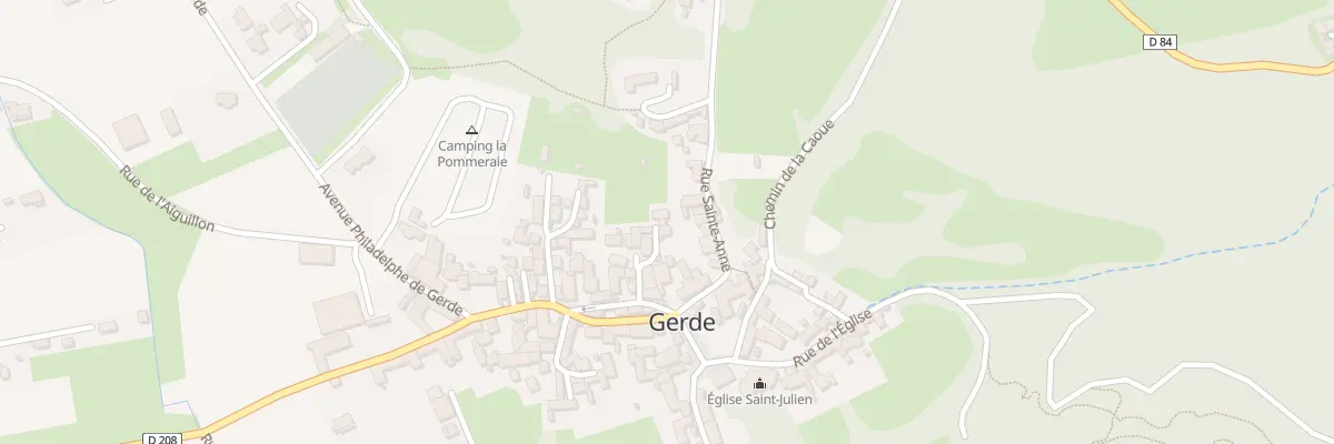 Plan du 8 Imp de Siberie à Gerde