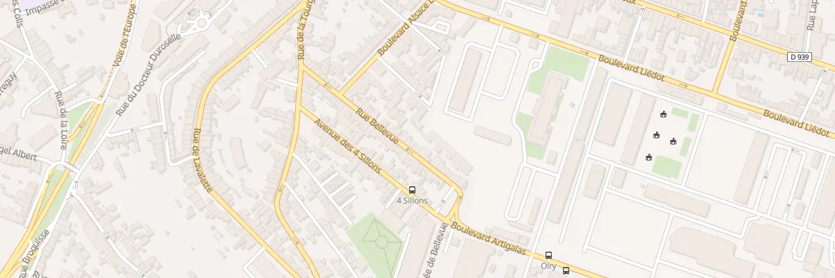 Plan du 54 Rue Bellevue à Angoulême