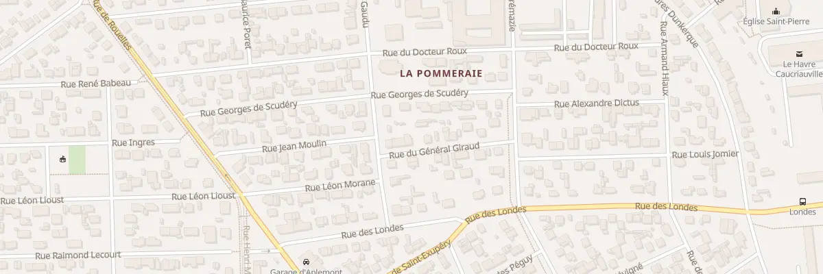 Plan du 5 Rue Gen Giraud au Havre
