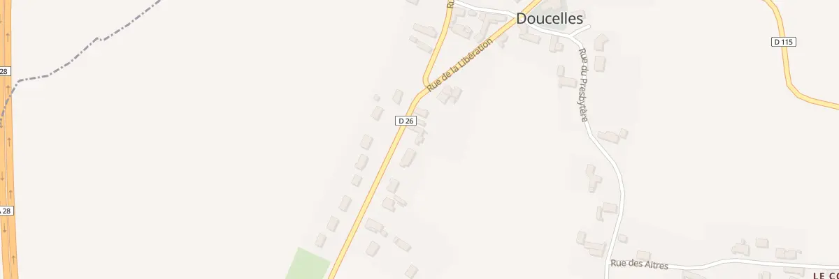 Plan du 5 Rue des Vignes à Doucelles