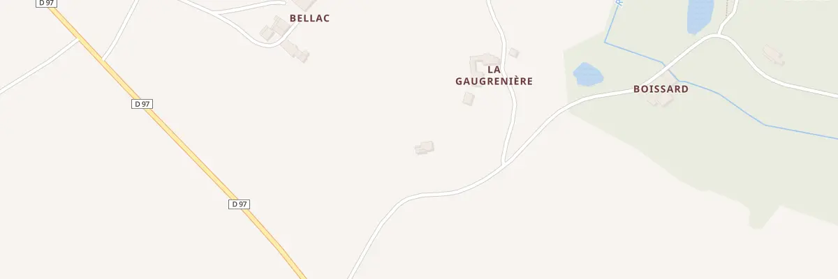 Plan du 5215 La Gaugrenière à Cloué