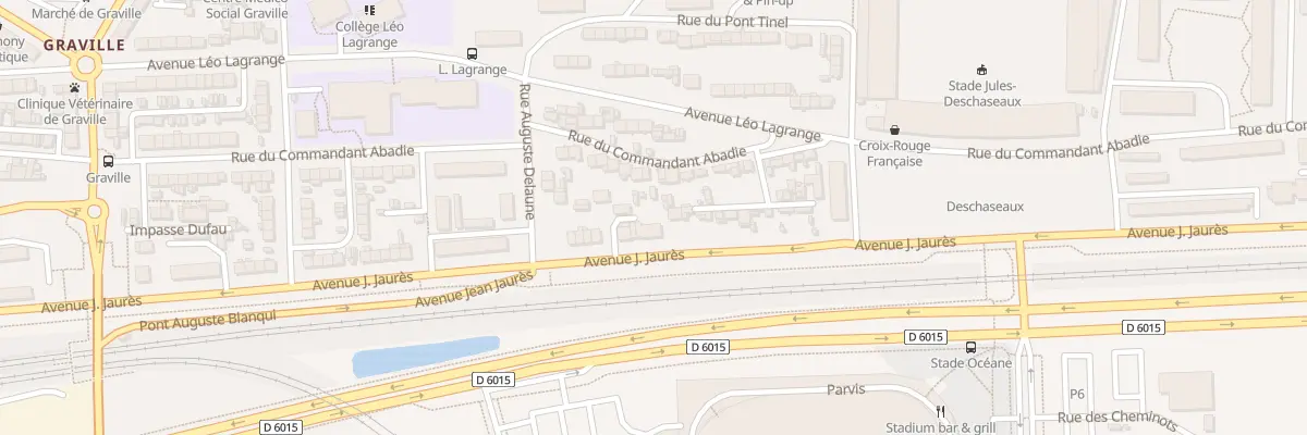 Plan du 273 Av Jean Jaurès au Havre