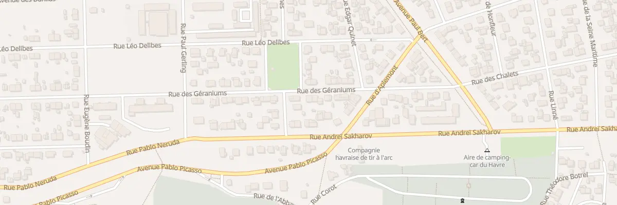 Plan du 88 Rue des Géraniums au Havre