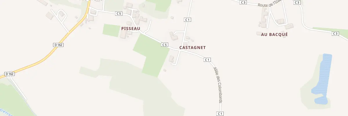 Plan du 5053 A Pisseau à Noulens