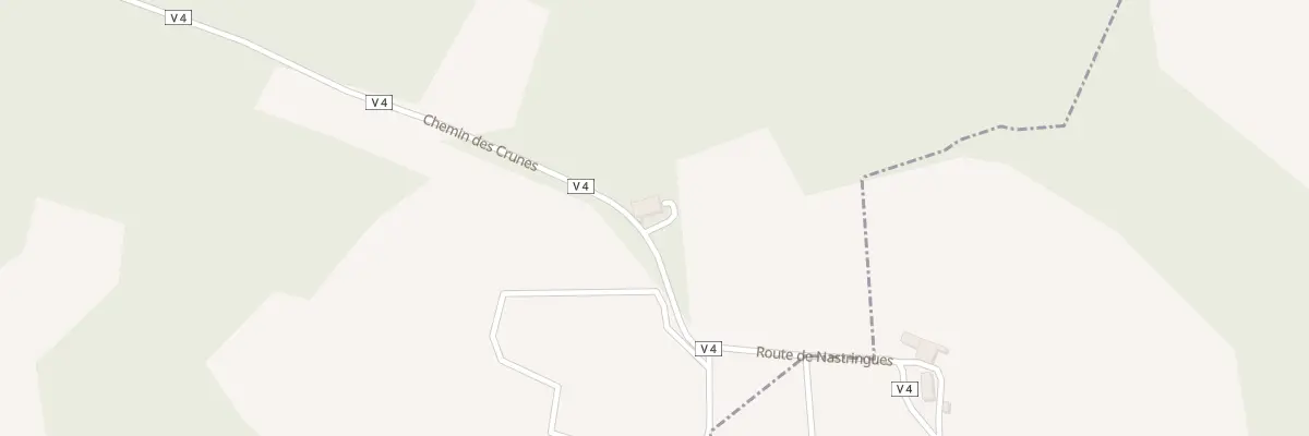 Plan du 34 Les Crunes à Nastringues