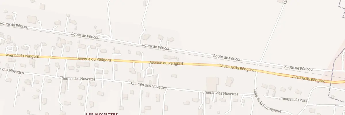 Plan du 149 Av du Périgord à Saint-Antoine-de-Breuilh