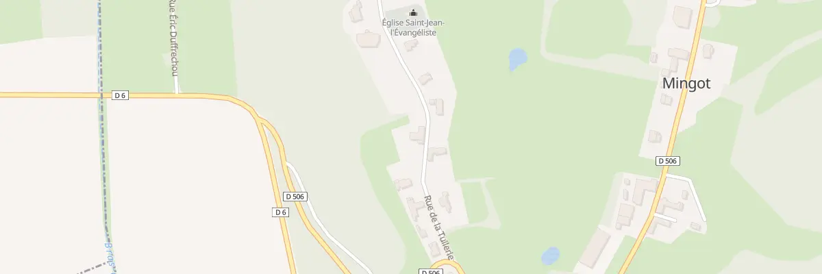 Plan du 5028 Rue de la Tuilerie à Mingot