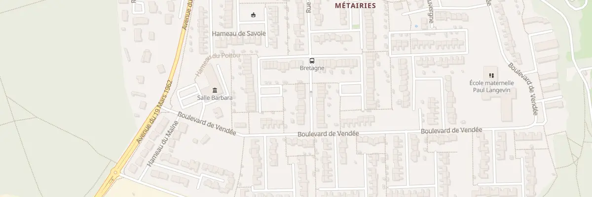 Plan du 34 Rue du Périgord à Allonnes