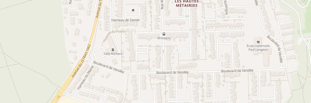 Plan du 32 Rue du Périgord à Allonnes