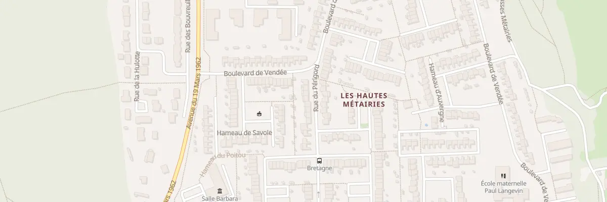Plan du 8 Rue du Périgord à Allonnes