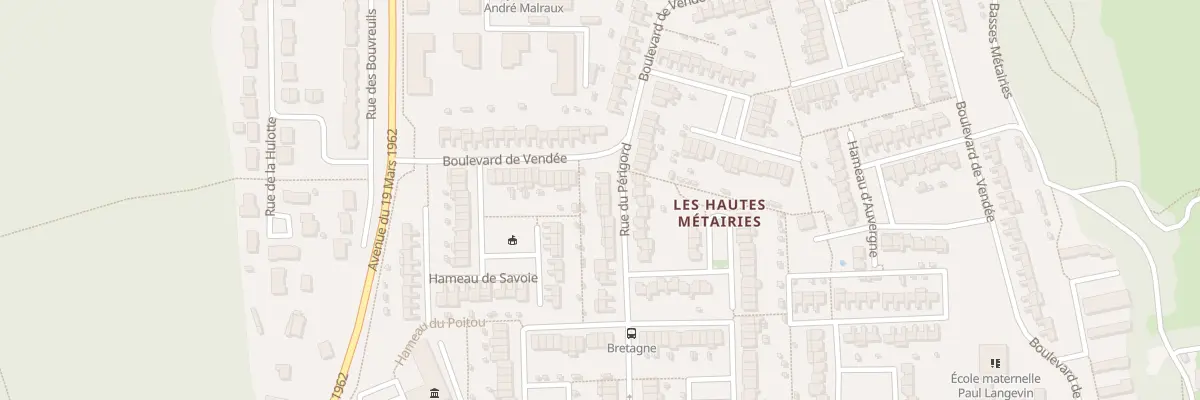 Plan du 6 Rue du Périgord à Allonnes
