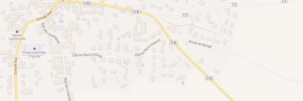 Plan du 27 Cité des Bons Enfants à Chaunay