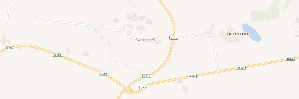 Plan du 9998 Le Bourg de Mauvezin à Mauvezin-sur-Gupie