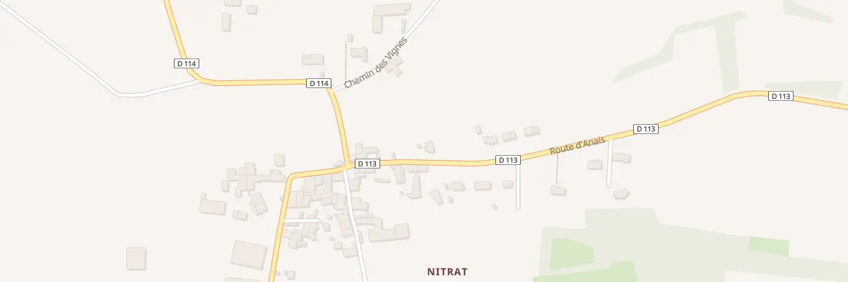 Plan du 5 Rte Anais à Saint-Amant-de-Boixe