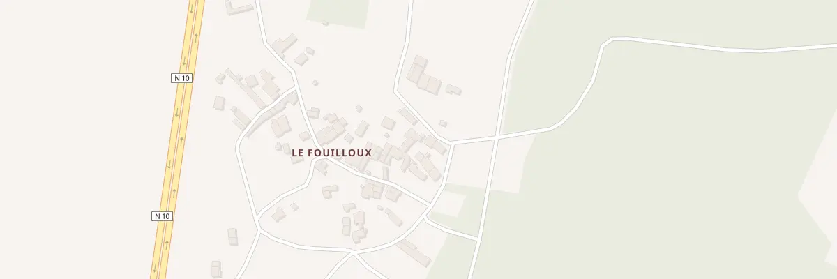 Plan du 5308 Le Fouilloux à Chaunay