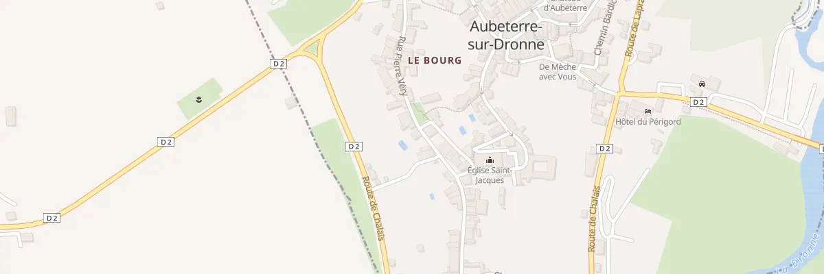 Plan du 5292 Rue Pierre Véry à Aubeterre-sur-Dronne