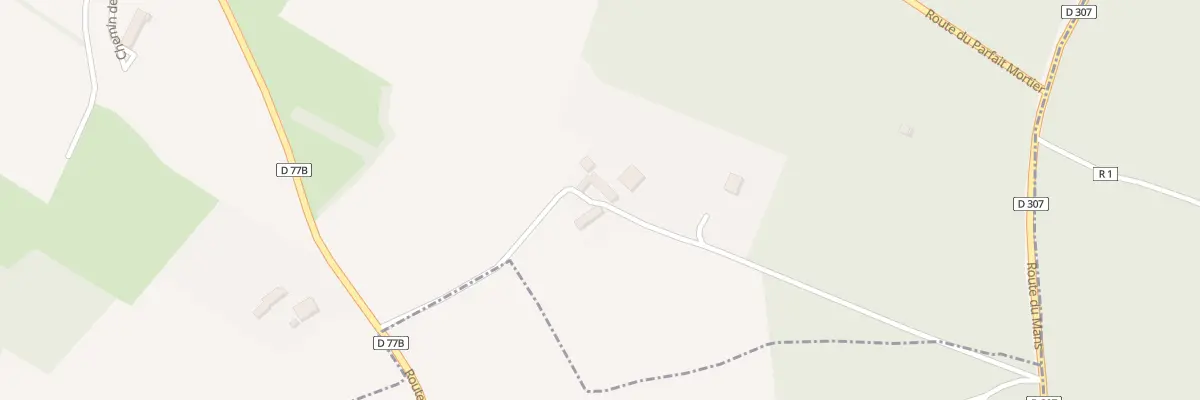 Plan du 1239 Rte de Chateau L Hermitage à Yvré-le-Pôlin