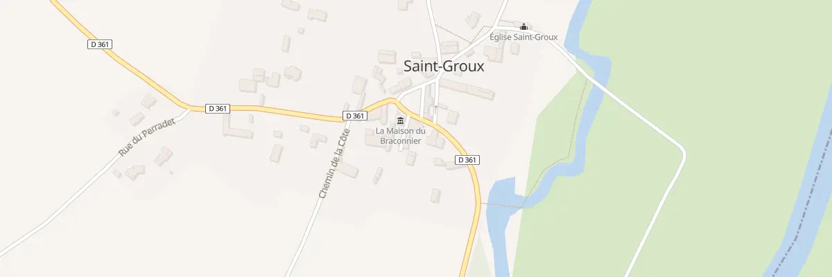 Plan du 3 Pl de la Mairie à Saint-Groux