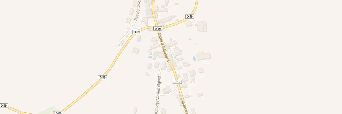 Plan du 5072 Le Bourg à Bors (Canton de Tude-et-Lavalette)