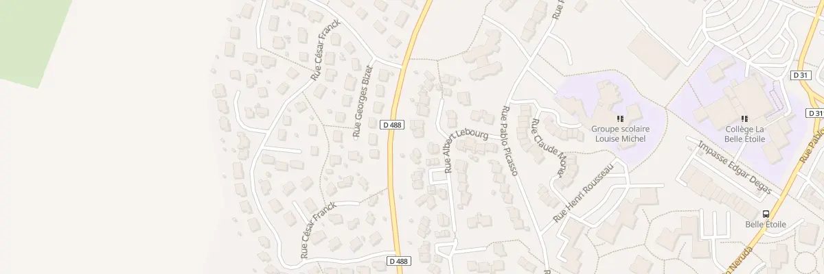 Plan du 57 Rue Albert Lebourg à Montivilliers