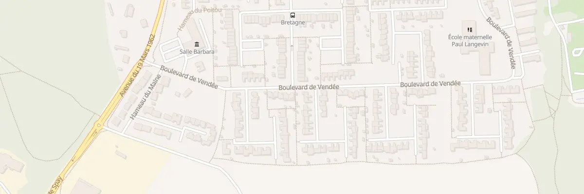 Plan du 141 Bd de Vendée à Allonnes