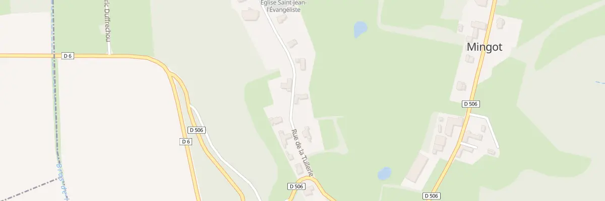 Plan du 5117 Rue de la Tuilerie à Mingot