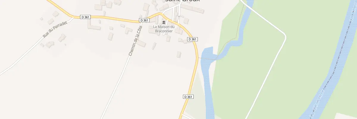 Plan du 6 Rte de Mansle à Saint-Groux