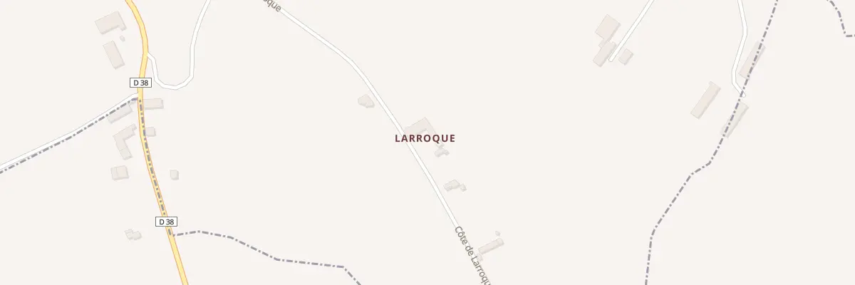 Plan du 5028 A Larroque à Sembouès