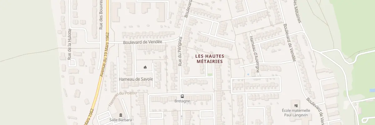 Plan du 9 Rue du Périgord à Allonnes