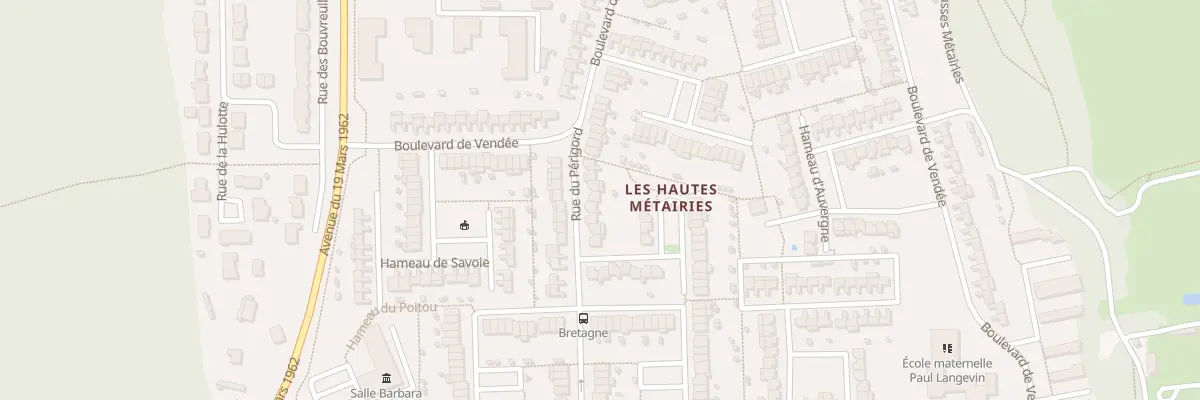 Plan du 7 Rue du Périgord à Allonnes