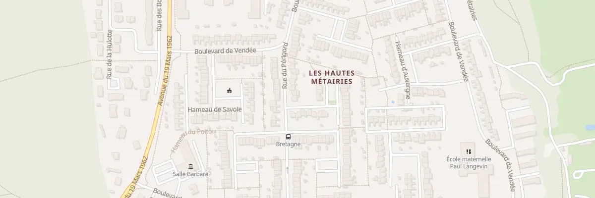 Plan du 15 Rue du Périgord à Allonnes