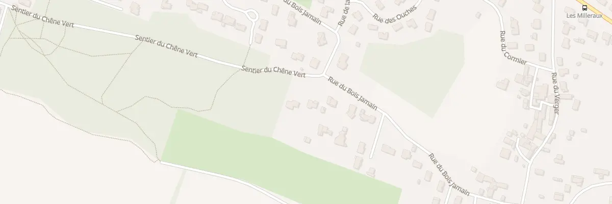 Plan du 2 Sen du Chêne Vert à Puymoyen