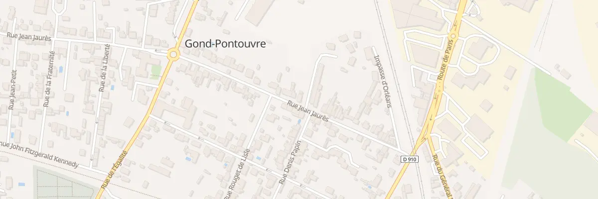 Plan du 37B Rue Jean Jaurès à Gond-Pontouvre