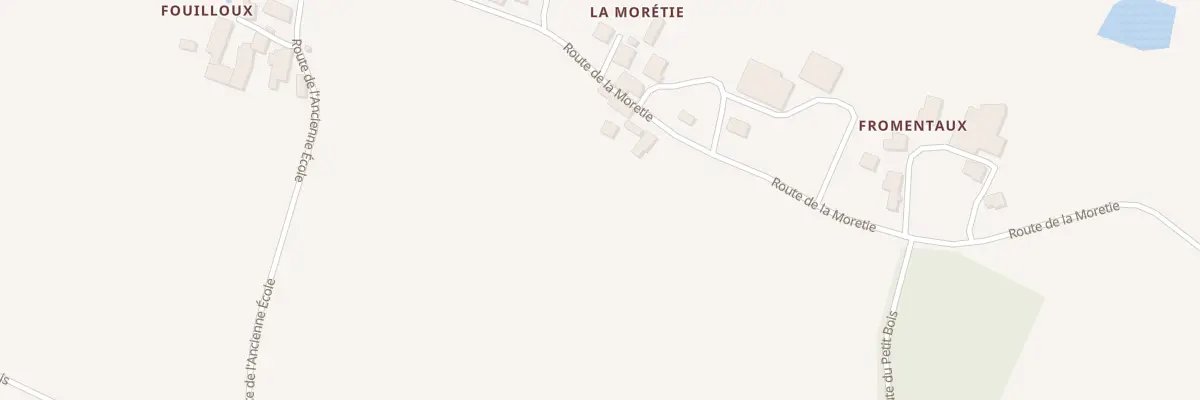 Plan du 885 Rte de la Moretie à Saint Privat en Périgord