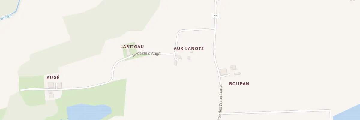 Plan du 169 Imp d’Augé à Noulens