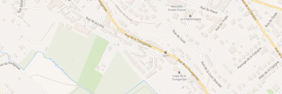 Plan du 205 Rue de la Loire à Angoulême