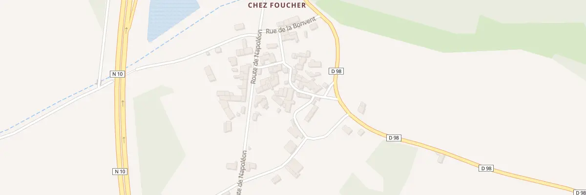 Plan du 7 Rue du Puits à Brux